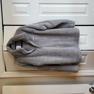 Fleecy Zip Up Pullover